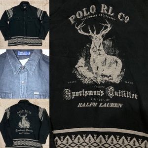 Ralph Lauren Polo Sportsman shirt vintage LG 1992